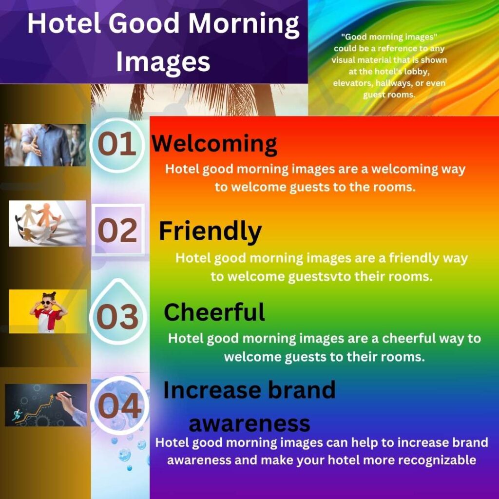 hotel good morning images infographics